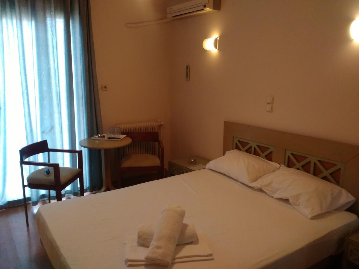 Glaros Otel Skaramangás Dış mekan fotoğraf