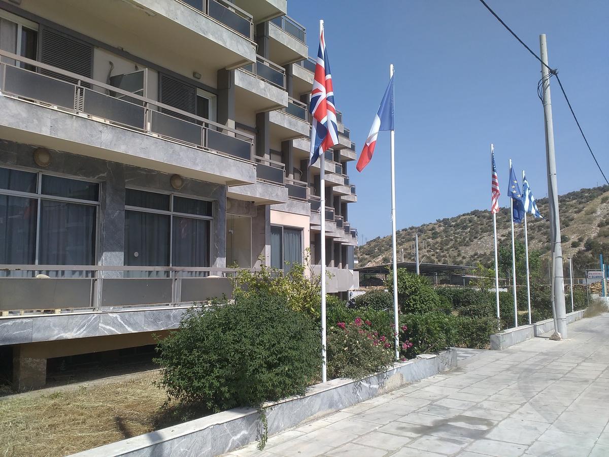 Glaros Otel Skaramangás Dış mekan fotoğraf