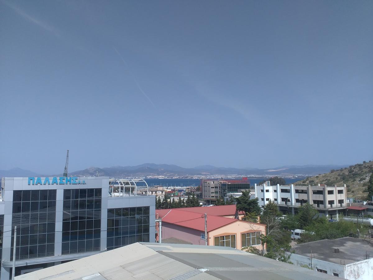 Glaros Otel Skaramangás Dış mekan fotoğraf